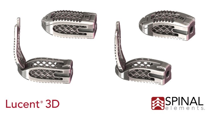 Spinal Elements' Lucent 3D Additive Manufactured Interbodies Earn FDA ...